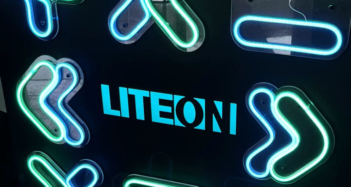 LITEON+ — neon key visual